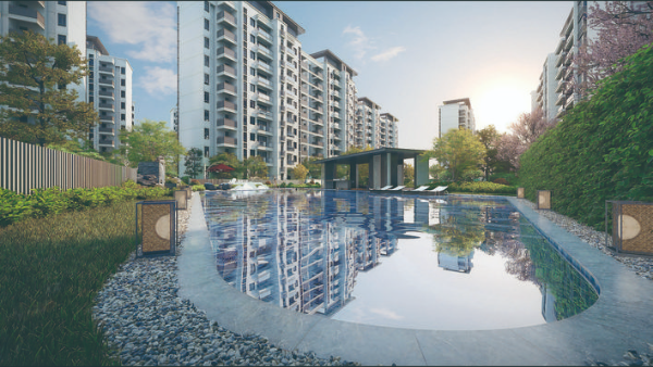     吉祥東方花園項目效果圖。