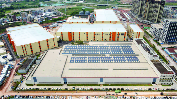     億緯鋰能第二十九工廠。