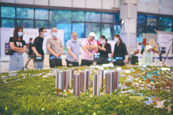     上半年置業(yè)需求逐漸釋放。   惠報(bào)全媒體記者周楠 攝