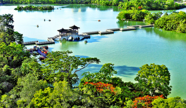 西湖九橋景點(diǎn)7_九曲橋