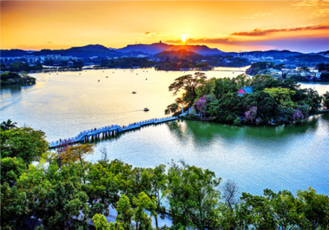 西湖九橋景點(diǎn)1_平湖